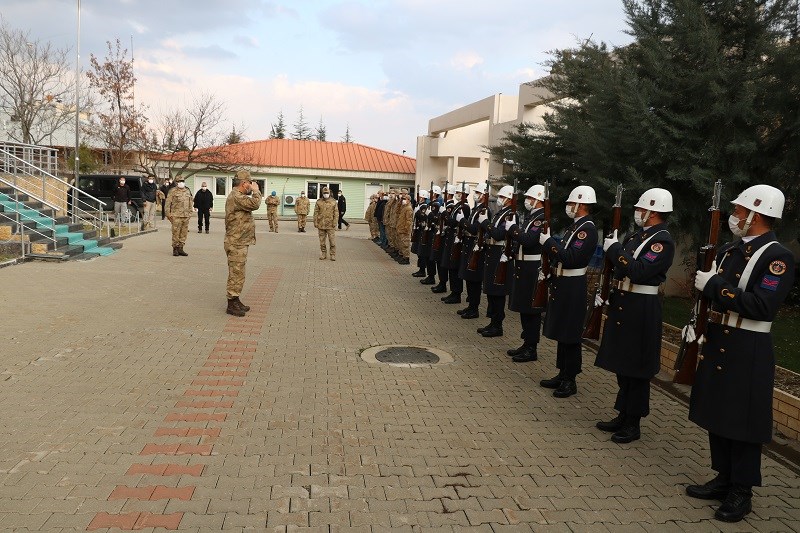 Jandarma Genel Komutanlığı Denetleme Başkanı Tuğgeneral Alper SIR' ın Ziyareti (15 Şubat 2021)