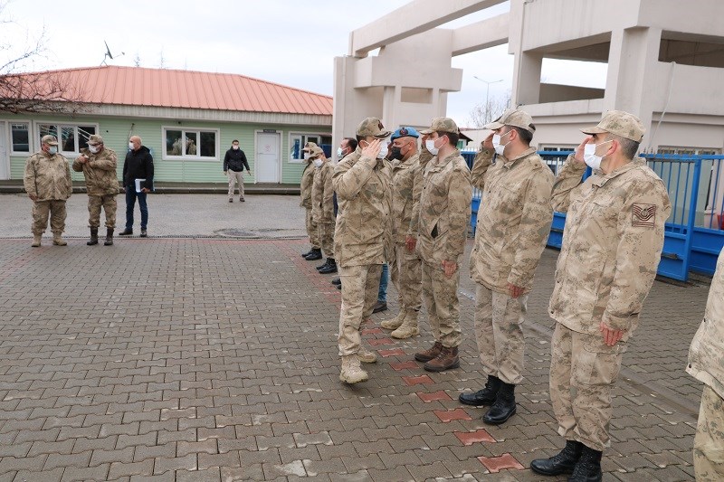 Jandarma Genel Komutanlığı İstihbarat Başkanı Tuğgeneral Gökhan İNAN' ın Ziyareti (17 Şubat 2021)