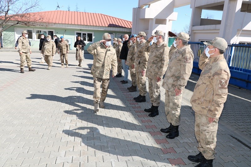 Tunceli Jandarma Bölge Komutanı Tuğgeneral Turgay ARAS' ın Ziyareti (27 Şubat 2021)