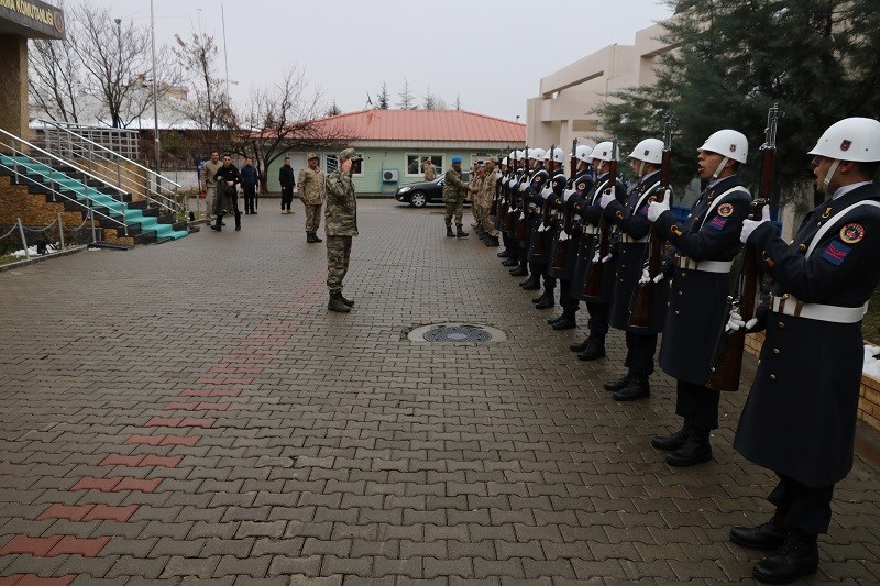 8' inci Kolordu Komutanı Korgeneral Osman ERBAŞ' ın Ziyareti (08 Ocak 2020)
