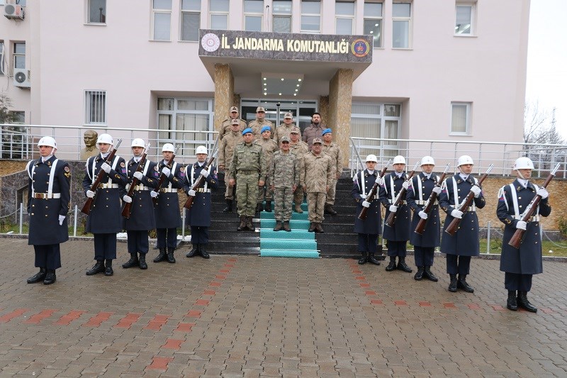 8' inci Kolordu Komutanı Korgeneral Osman ERBAŞ' ın Ziyareti (08 Ocak 2020)