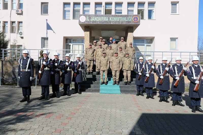 Tunceli Jandarma Bölge Komutanı Tuğgeneral Turgay ARAS' ın Ziyareti (22 Ocak 2020)