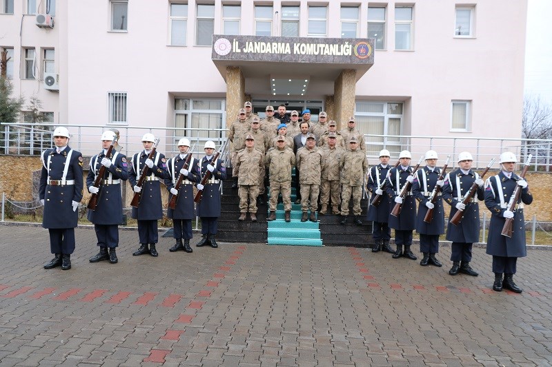Jandarma Genel Komutanlığı Lojistik Başkanı Tuğgeneral Abdullah KOÇUM' un Ziyareti (07 Şubat 2020)
