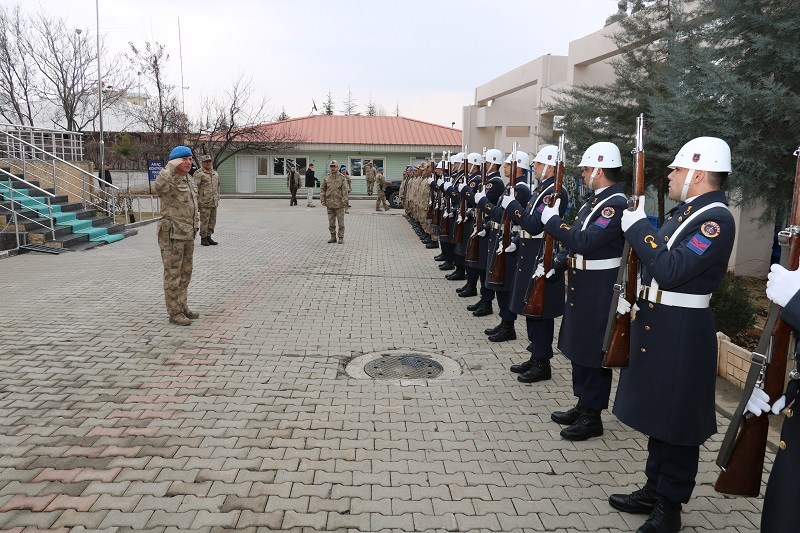 Foça Jandarma Komando Okul ve Eğitim Merkezi Komutanı Tuğgeneral Vedat ÇOLAK' ın Ziyareti (21 Şubat 2020)