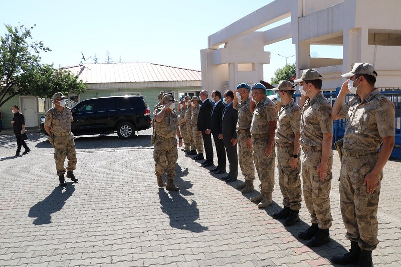 Jandarma Genel Komutan Yardımcısı Tümgeneral Halis Zafer KOÇ' un Ziyareti (24 Haziran 2021)