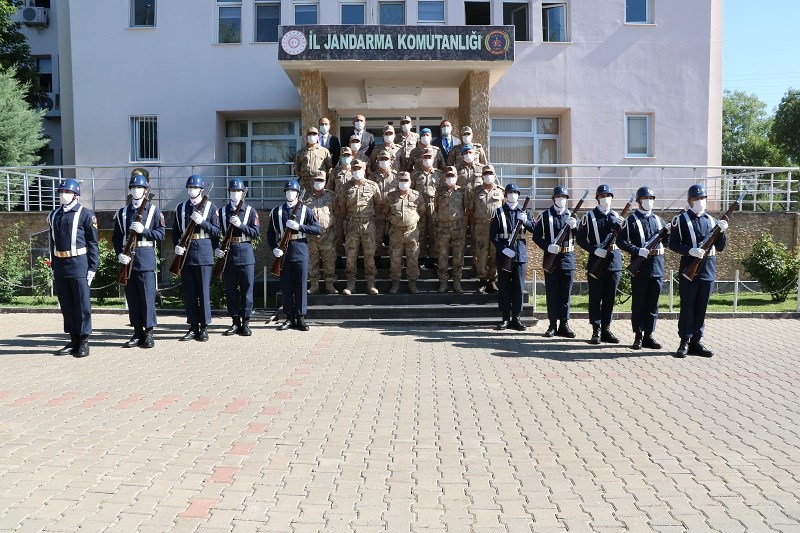 Jandarma Genel Komutan Yardımcısı Tümgeneral Halis Zafer KOÇ' un Ziyareti (24 Haziran 2021)